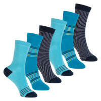 Footstar Bunte Baumwoll Socken für Kinder (6er Pack)...