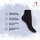 Footstar Herren & Damen Kurzschaft Socken (10 Paar) - Sneak it! - Schwarz 35-38