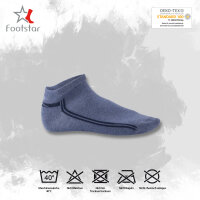 Footstar Damen & Herren Motiv Sneaker Socken (10...
