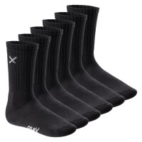 CFLEX Lifestyle Damen & Herren Crew Socks (6 Paar) -...