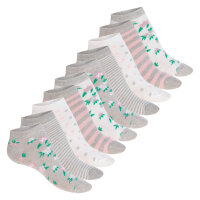 Celodoro Damen Süße Eco Sneaker Socken (10...