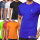 CFLEX Herren Sport Shirt Fitness T-Shirt Sportswear Collection - Orange L