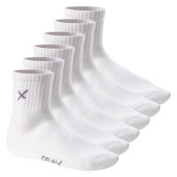 CFLEX Damen & Herren Short Crew Socks (6 Paar) -...