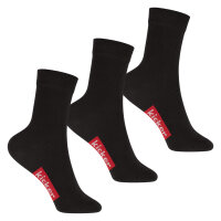 kicker Kinder Socken (3 Paar) Schwarz 27-30