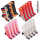 Celodoro Damen Socken (8 Paar) Bunte Ringel- oder Blockstreifen Muster mit Komfortbund