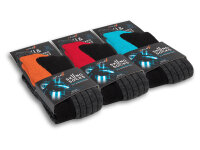 CFLEX Damen und Herren Ski- und Snowboard Socken (3 Paar) Kniestrümpfe - Mix 39-42