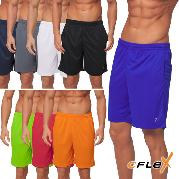 CFLEX Herren Sport Shorts Fitness Kurze Hose Sportswear Collection