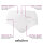 Celodoro Damen Taillenslip (6er Pack) Microfaser-Slip mit Stickerei - Classic Mix 40-42