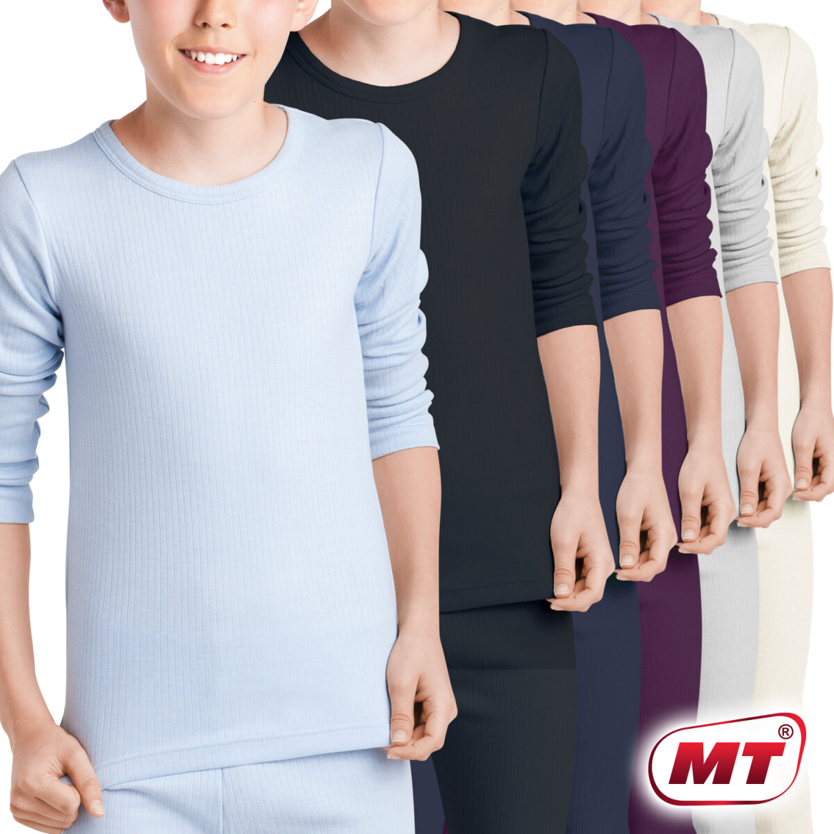 MT® Thermo Langarmhemd für Mädchen und Jungen - warm, weich und atmun,  12,95 €