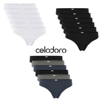 Celodoro Damen String Tanga (6er Pack), Mini-Slips aus...