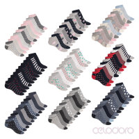 Celodoro Damen Süße Eco Sneaker Socken (10...